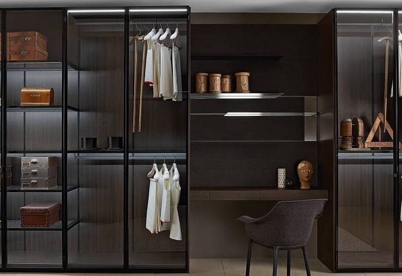 How to Organize a Cluttered Open Closet How to Organize a Cluttered Open Closet Elvilacabinetry - 17