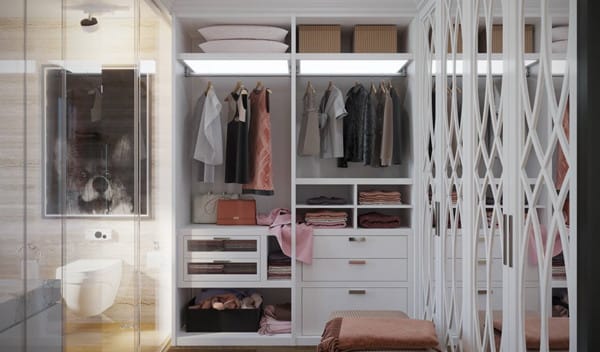 Six Strategies to Live Large in Small Spaces, Especially the Closet Six Strategies to Live Large in Small Spaces, Especially the Closet Elvilacabinetry - 2
